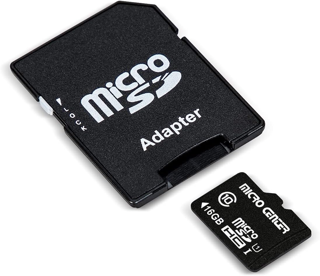 Micro Center 16GB Class 10 Micro SDHC Flash Memory Card 20 Pack with Adapter for Mobile Device Storage Phone, Tablet, Drone & Full HD Video Recording - 80MB/s UHS-I, C10, U1 (20 Pack)