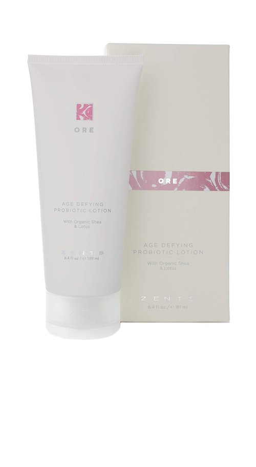 ZENTS Attar Fragrance & Lotion Set (Ore) | Roll-On Perfume for Travel & Long-Lasting Scent | Age-Defying Hyaluronic Probiotic Lotion with Shea Butter & Vitamin E | 0.33 oz & 6.4 fl oz