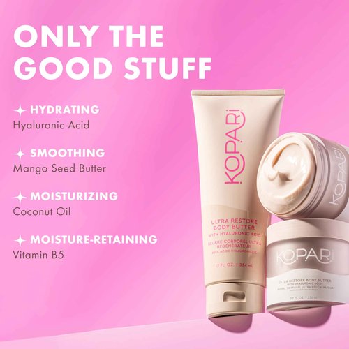 Kopari Jumbo Body Butter and Golden Aura Body Oil Bundle