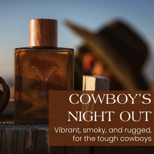 Tru Fragrance Beauty Yellowstone Ride Men's Cologne, 3.4 fl oz (100 ml) - Vibrant, Smokey, Rugged
