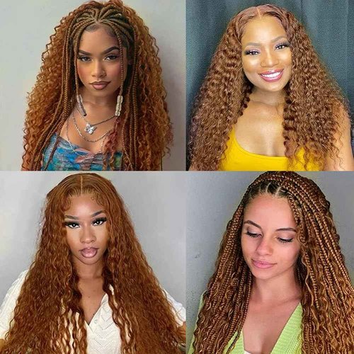Condescension Human Hair Bundles 26 28 30 Inch Blonde Light Brown Deep Wave Bundles Human Hair Unprocessed Brazilian Virgin Quick Weave Hair for Black Women