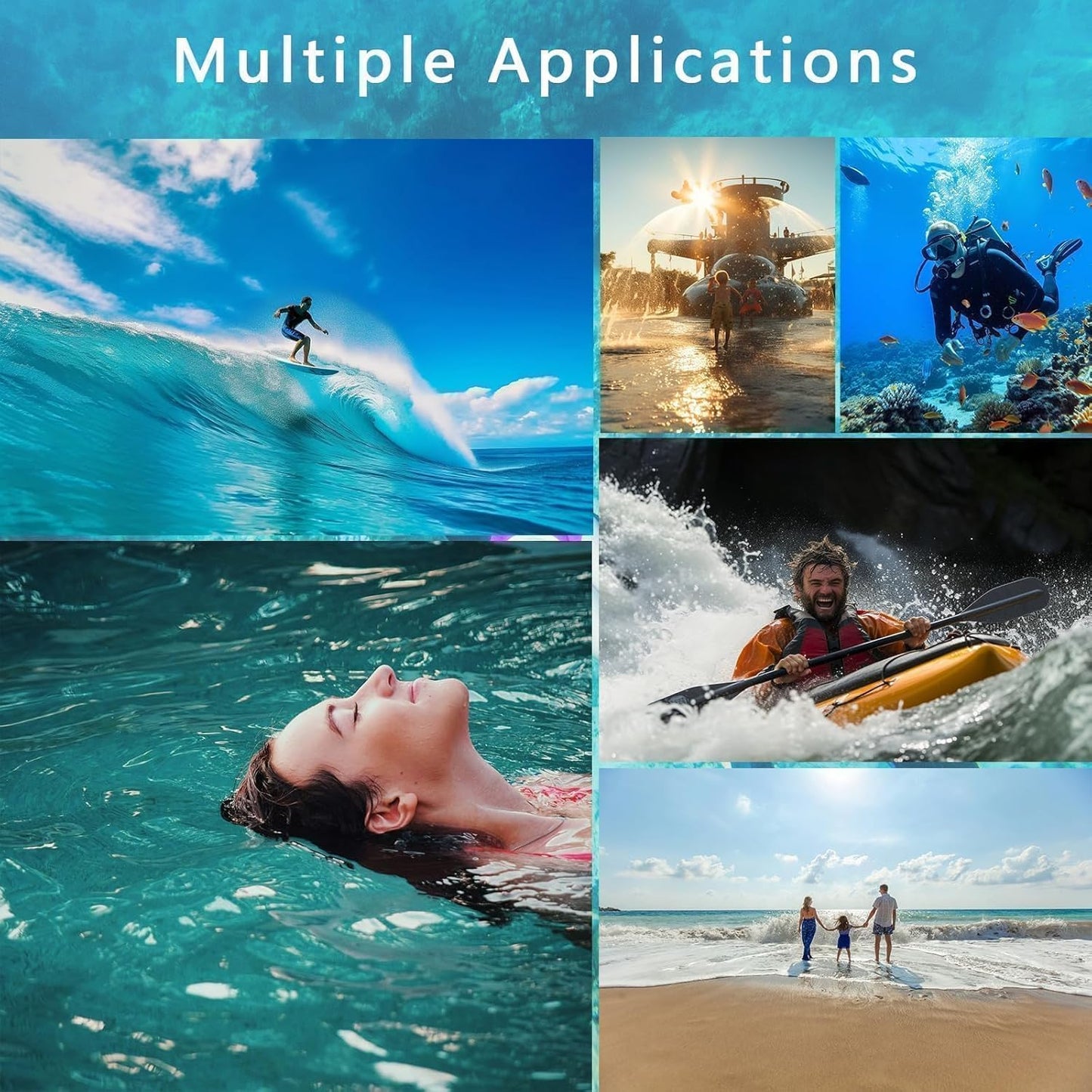 Floatable Waterproof Phone Pouch for iPhone 16 Pro Max/15/14/13/12, IP68 Travel Cellphone Dry Bag Beach Cruise Ship Essentials Bags with Crossbody Lanyard, Iridescent Purple and Pink-7″2 Pax