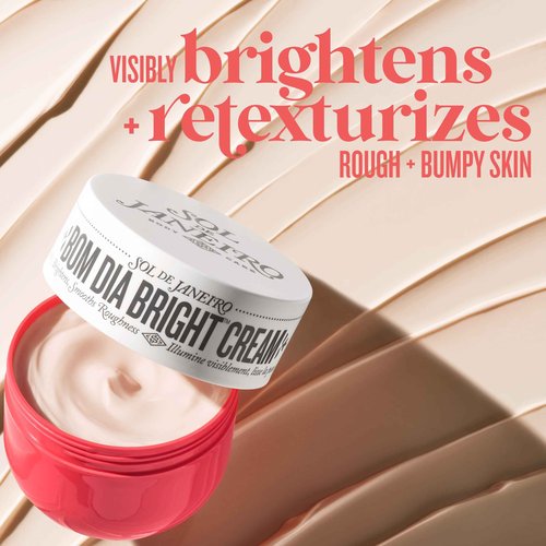 Sol de Janeiro Bom Dia Bright Body Cream with Vitamin C, 240ml with Cheirosa '40 Hair & Body Fragrance Mist 240ml Gift Bundle