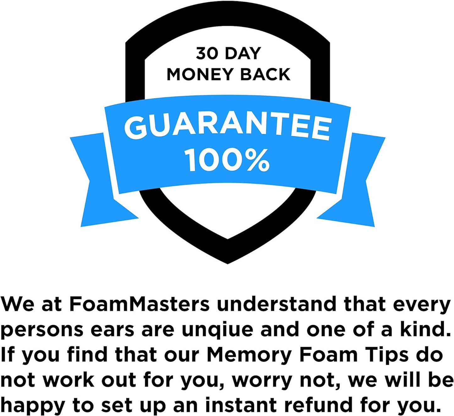 Foam Masters Memory Foam Ear Tips for AirPods Pro 1st & 2nd Gen | Comfortable | Secure | Better Noise Cancellation | Version 3.0 Replacement Buds (Small - 3 Pairs, Gray)