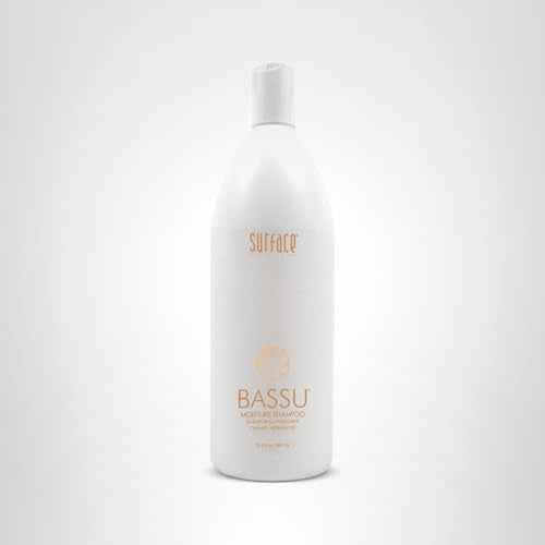 SURFACE Hair - Bassu Moisture Shampoo - Cleanses, Moisturizes, and Provides Sulfate Free Shine - 33.8 fl oz