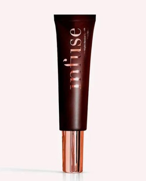 Infuse Night Revival Cream (Emerge Award Finalist) | Pro-Resilience Face Moisturizer with Yerba Mate Antioxidants to Strengthen & Hydrate Mature Skin | Restorative Firming & Hydrating – 60ml / 2oz