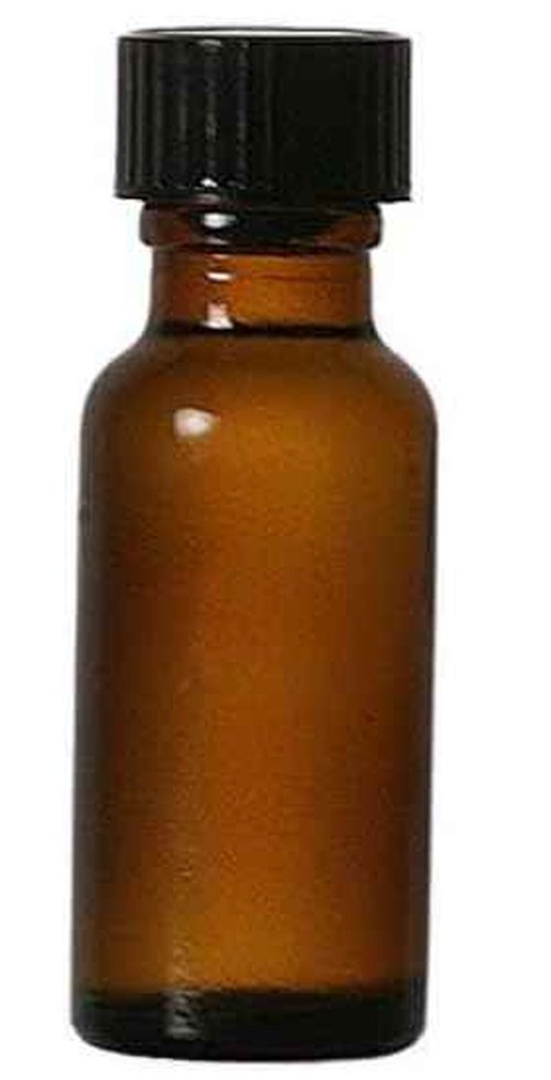 MRS Distributors 1/2 Oz Boston Round Amber Glass Bottle With Black Phenolic Polycone Liner Caps- 144 PACK; Perfect For Perfumes, Essential Oils, Aromatic Blends, Bath and Body, Reagent Liquids 15ml
