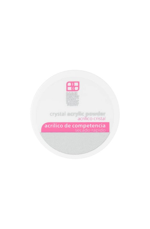 NAIL FACTORY - PROFESSIONAL GRADE FAST SET CLEAR ACRYLIC POWDER 22 OZ, Professional Acrylic Powder for Sculpting & Building Nails.