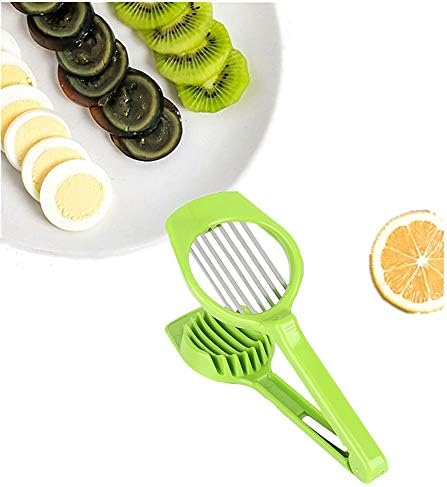 Multi-Purpose Kitchen Slicer for Eggs, Kiwi, Banana, Strawberry, Green Fruit Cutter Tool