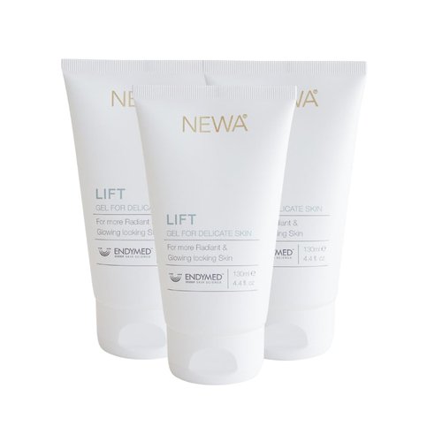 NEWA Specially Formulated Delicate Gel [3 Pack] for use with the Skin Care System