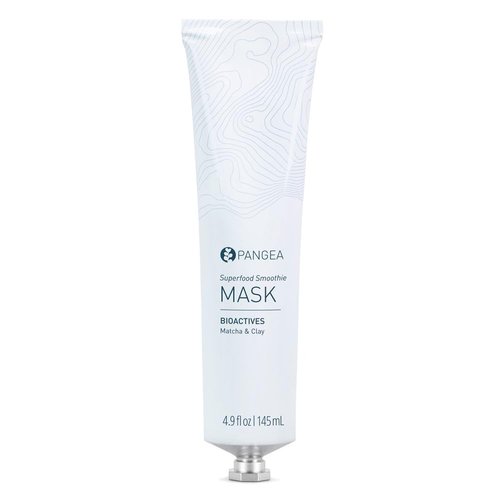 Pangea Organics - Natural Matcha + French Clay Superfood Smoothie Face Mask | Vegan, Non-Toxic, Sustainable Clean Beauty (Aluminum Tube, 4.9 oz | 145 ml)