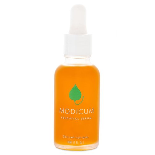 Modicum Skincare Essential Serum/Nourishing Essential Serum / 100% natural, plant-based, organic facial moisturizer for all skin types/push pump bottle / 30 ml