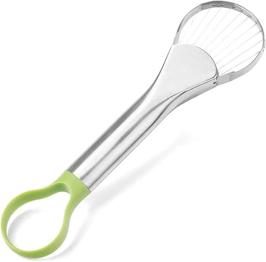 Avocado Slicer, 2 in 1 Stainless Steel Avocado Slicer and Pitter Tool, Avocado Cutter, Avocado Pit Remover, Avocado Peeler, 1Pcs