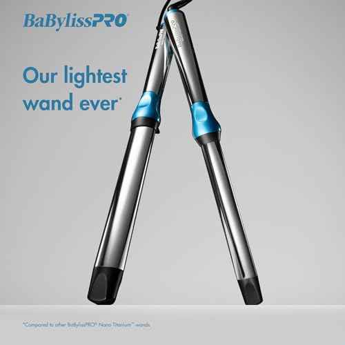 BaBylissPRO Nano Titanium 1" Oval Barrel Curling Wand
