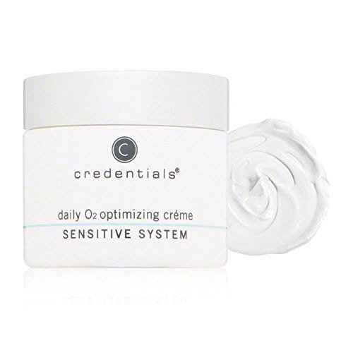 Credentials Daily O2 Optimizing Crème – Silky, Luxurious Moisturizer with Revitalin BT™, Vitamins & Antioxidants, Boosts Cell Respiration, Firms & Hydrates Sensitive Skin, Delicately Scented