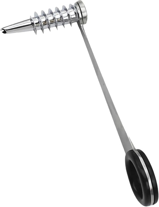 Egg Spiral Slicer for Boiled Eggs, Potato, Tomato, Stainless Steel Spiral Cutter for Vegetables, Cucumbers and Carrots