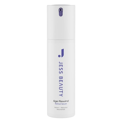 JESS BEAUTY | Skin Care Retinol Cream Centella Asiatica & Hyaluronic Acid | Retinol Night Face Cream Moisturizer 1 fl. oz (Age Rewind)