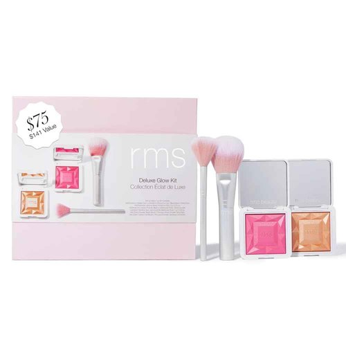 RMS Beauty Redimension Hydra Powder Blush – Hydrating Mineral Powder Blush with Buildable Natural Color, Lightweight Long-Lasting Finish, Clean & Cruelty-Free 0.15 oz