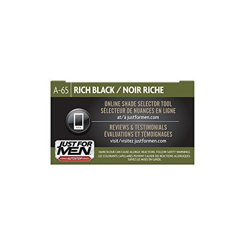 Just For Men Autostop, Gray Hair Coloring for Men with Comb Applicator