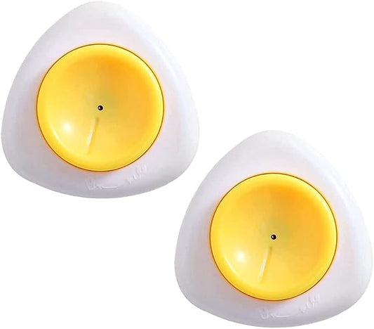 Egg Piercer for Raw Eggs - 2 Pack, with Magnetic Base and Safety Lock, Hard Boiled Egg Peeler, Egg Pricker to Get a Good Hard Boiled Egg, Easy Egg Peeler Kitchen Gadget