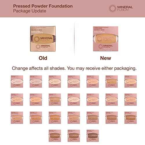 Mineral Fusion Deep 3 Makeup Pressed Powder Foundation By Mineral Fusion, 0.32 oz (Pack of 3)