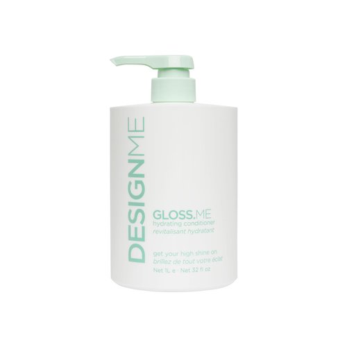 Design.Me Hydrating Conditioner, 32 Fl Oz - Hemp & Argan Oil Conditioner for Damaged Hair, Adds Softness & Shine, Suitable for Colored Hair