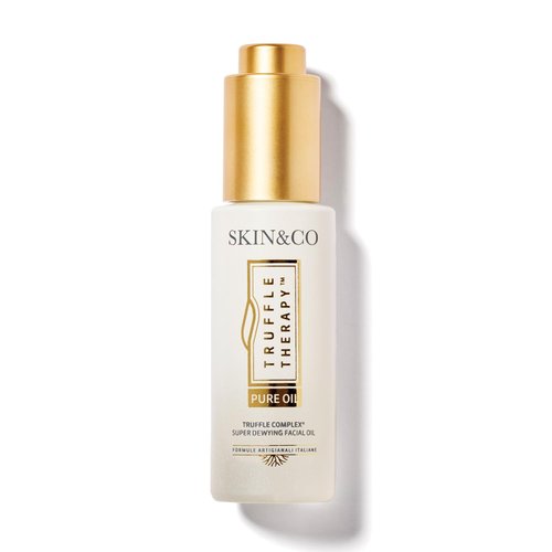 SKIN&CO Truffle Therapy Facial Oil, 1 FL OZ, For Women + Men, Providing Deep Hydration, Anti-Aging Benefits, And A Radiant Glow With Black Winter Truffle, Made in Italy