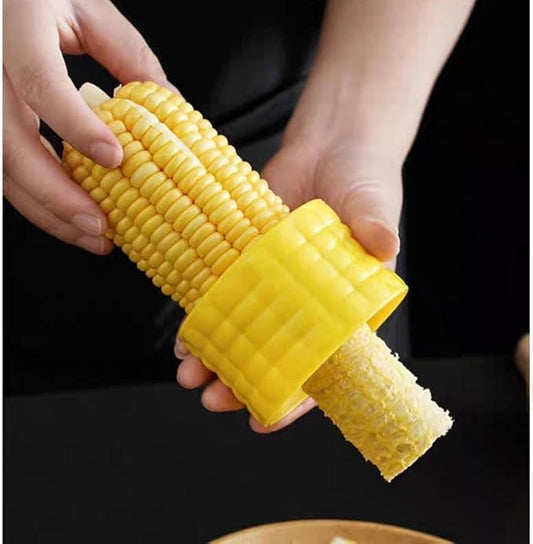 2pcs Corn Peeler for Corn on the Cob，2026 reinforced handle，Suitable for corn stick，Non-Slip Handle for Smooth One-Hand Use,Quick Rinse Clean, – Use in Kitchen, Outdoor, BBQ, or Make Corn Juice