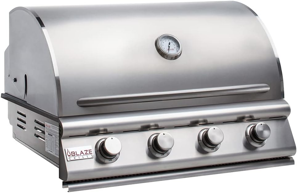 4 Burner Blaze Grill (32”) NAT GAS