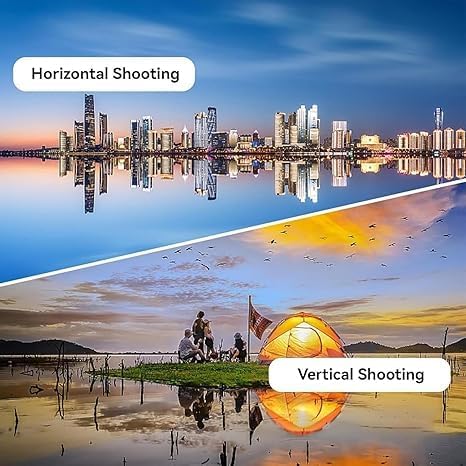 Mirror Effect Lens - Capture Stunning Reflections Instantly, Mirror for Phone to Use Back Camera, Reflection Mirrors for iPhone with Adjustable Hd Glass (Mix)