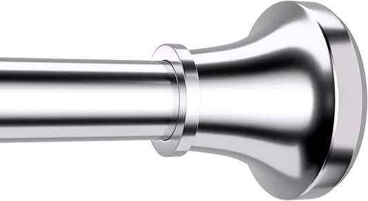 Adjustable Shower Curtain Rod 31-104 Inch, Never Rust Stainless Steel Silver Tension Rod, 1" Heavy Duty No-Drill for Bathroom, Kitchen & Closet