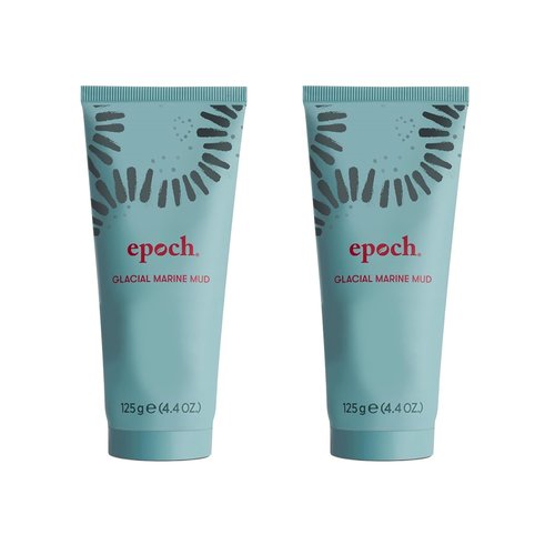 Nu Skin Epoch Glacial Marine Mud | Reveal Radiant, Purified, and Hydrated Skin | The Ultimate Skin Renewal with Natural Mineral-Rich Mud from Pristine Waters | 2 Pack