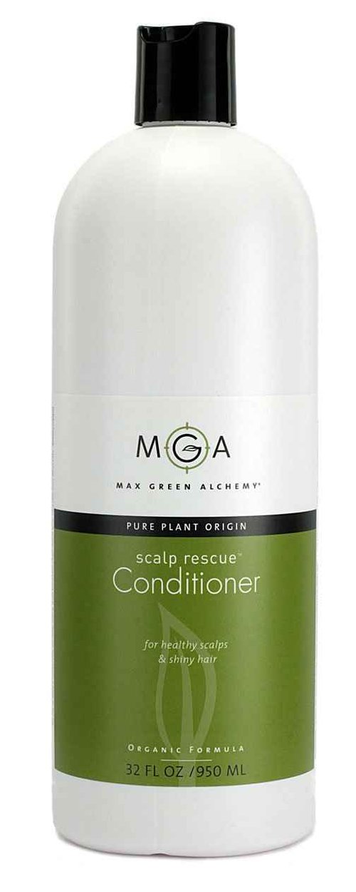 MGA Vegan Hair Conditioner - Organic Formula with Tea Tree for Healthy Hair | Hair Care Product with Natural Herbal Scent | Parabens Silicone & Sulfate Free Conditioner | Unisex | 32 Fluid Oz