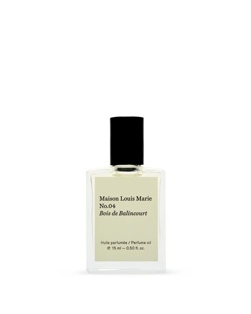 Maison Louis Marie - No.04 Bois de Balincourt Natural Roll-On Perfume Oil | Luxury Clean Beauty + Non-Toxic Fragrance (0.5 fl oz | 15 ml)