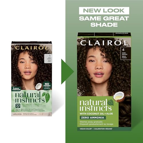 Clairol Natural Instincts Demi-Permanent Hair Dye, 7A Dark Cool Blonde Hair Color, Pack of 1