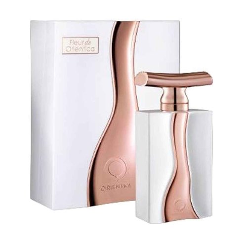 Orientica De Fleur Eau De Parfum – Fruity Tea, Tangerine, White Peach, Water Blossom, Bergamot, White Rose, Musk, Tonka Beans - Arabic Perfume for Men & Women – 3.0oz / 85ml