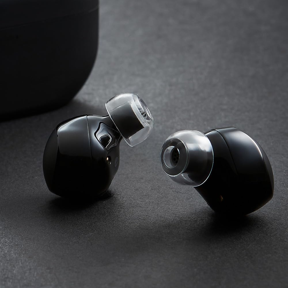 AZLA SednaEarfit XELASTEC 2 (M) - Earbud Tips for Wireless Headphones - Noise Canceling Earbuds Replacement Tips - Eartips Compatible with Sony, Samsung, Beats, JLab, Skullcandy, Sennheiser