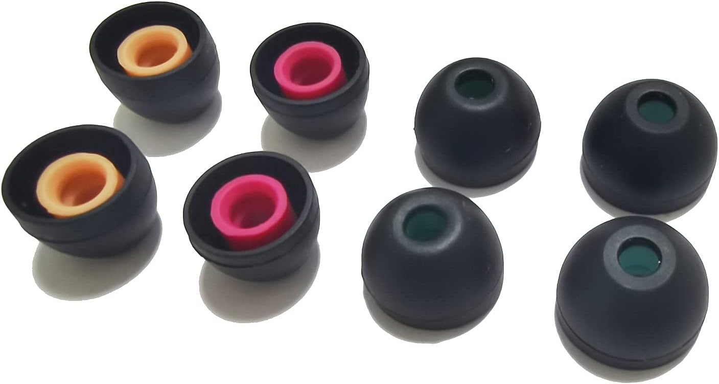 Silicone Ear Tips for Sony Earbuds Replacement for WF-1000XM4 WF-1000XM5 WF-SP800N MDR-XB50AP WF-XB700 XBA, MDR WF Series Earbuds Tips for Sony Earphone, 4 Pairs
