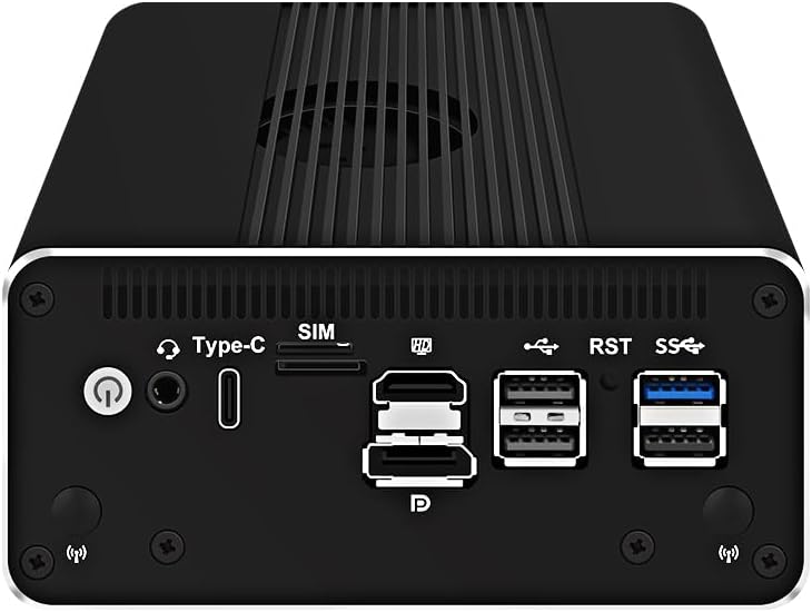 CWWK Intel Alder Lake N100(4C/4T Up to 3.4GHz)/N305(8C/8T Up to 3.8GHz) Dual SFP+10GbE Mini PC|4xIntel I226-V 2.5GbE |DDR5 Memory|PCI-E x4|HDMI+DP+Type-C (10 Gigabit N305, 32G RAM 512G SSD)