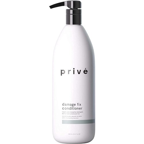 Prive Damage Fix Conditioner - Repairs Dry and Over-Processed Hair From Within Protects Future Additional