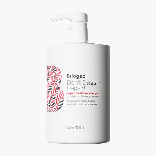 Briogeo Don't Despair, Repair! Super Moisture Shampoo, Dry Damaged Hair, Hair Shampoo with Argan Oil for Hair, Hair Moisturizer Hair Treatment, Protein Shampoo, Vegan, Cruelty-Free, 33.8 fl oz