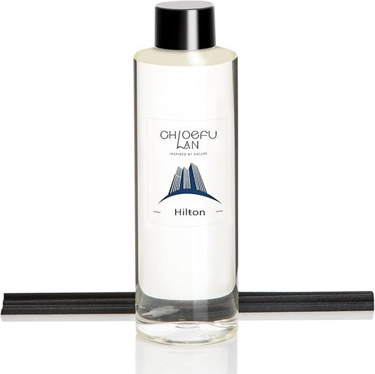 Luxury Hotels Scented Oil Diffuser Refill 6.76 fl oz Natural Essential Oil, Ideal for Living Rooms, Bedrooms, Hotels, or Offices