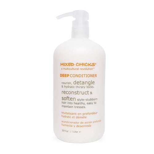 Mixed Chicks Gentle Clarifying Shampoo Detangling Deep Conditioner, 33 fl. oz Each