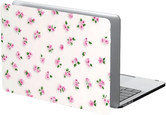 Compatible with MacBook Air 13.3 13.6 Inch Case 2022 2021 2020 2019 Plastic Hard Shell Case Cover,13.3 Pro(A1706/A1708/A1989/A2159/A2289/A2338), Pink Rose