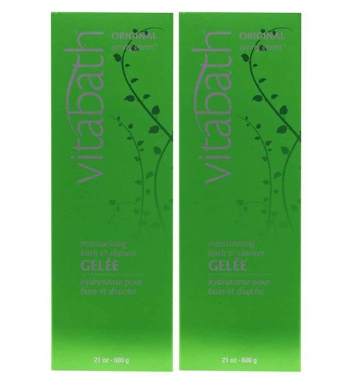 Vitabath Moisturizing Bath & Shower Gelee Buy One, Get One Free Bonus Pack Original, Spring Green, 1 Ea