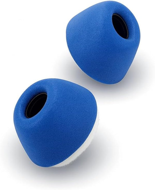 Comply TrueGrip MAX | Premium Memory Foam Replacement Earbud Tips for Apple AirPods Pro 1 & 2 | Long Lasting Comfort, MAX Durability, Secure Fit, Superior Noise Isolation| Blue (Large) (3 Pairs)