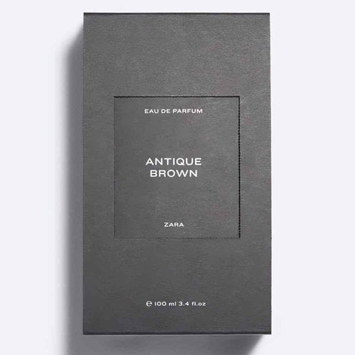 Zara Antique Brown Cologne for Men EDP Eau De Parfum 100 ML (3.4 FL. OZ)