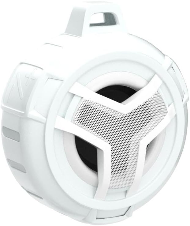 EBODA Bluetooth Shower Speaker, Portable Bluetooth Speakers, IP67 Waterproof Wireless Speaker with LED Light, 2000mAh, True Wireless Stereo, for Men and Women, Unique Music Gifts