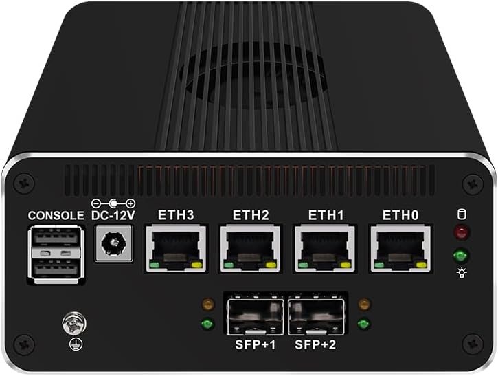 CWWK Intel Alder Lake N100(4C/4T Up to 3.4GHz)/N305(8C/8T Up to 3.8GHz) Dual SFP+10GbE Mini PC|4xIntel I226-V 2.5GbE |DDR5 Memory|PCI-E x4|HDMI+DP+Type-C (10 Gigabit N305, 32G RAM 2TB SSD)