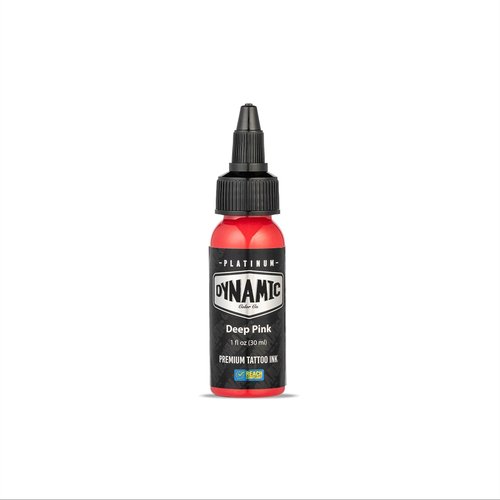 Dynamic Color Co- Lush Color Tattoo Ink Set: 5 Luxurious 1 oz Bottles - Lavender, Red Grape, Ruby Port, Deep Pink, Purple. Platinum Collection, Reach Compliant, Crafted in Spain